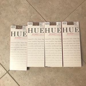 Hue So Silky Sheer Knee High Stockings